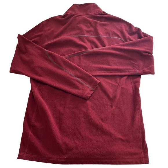 Nike Men’s Red Therma-Fit Quarter Zip Pullover Fleece Sweater Size Large - Picture 5 of 5